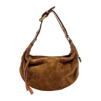 LOUIS VUITTON Onatah PM Brown Mahina Monogram Suede Shoulder Bag