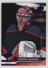 2023-24 Upper Deck Extended Series Deluxe 167/250 Frederik Andersen #526 y6m