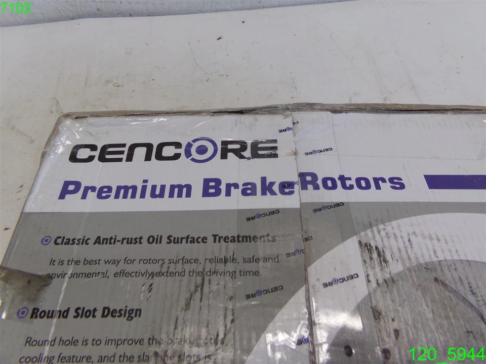 CENCORE PREMIUM BRAKE ROTOR FRONT RIGHT SKU 167934 - NEW Foto 2 de 3