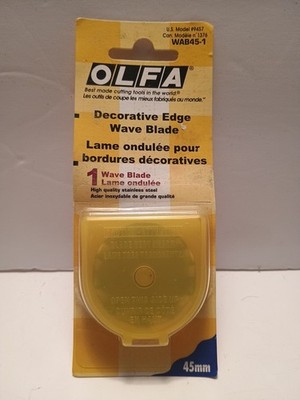 Olfa 45 MM Wave Blade WAB45-1 Cutting Tool
