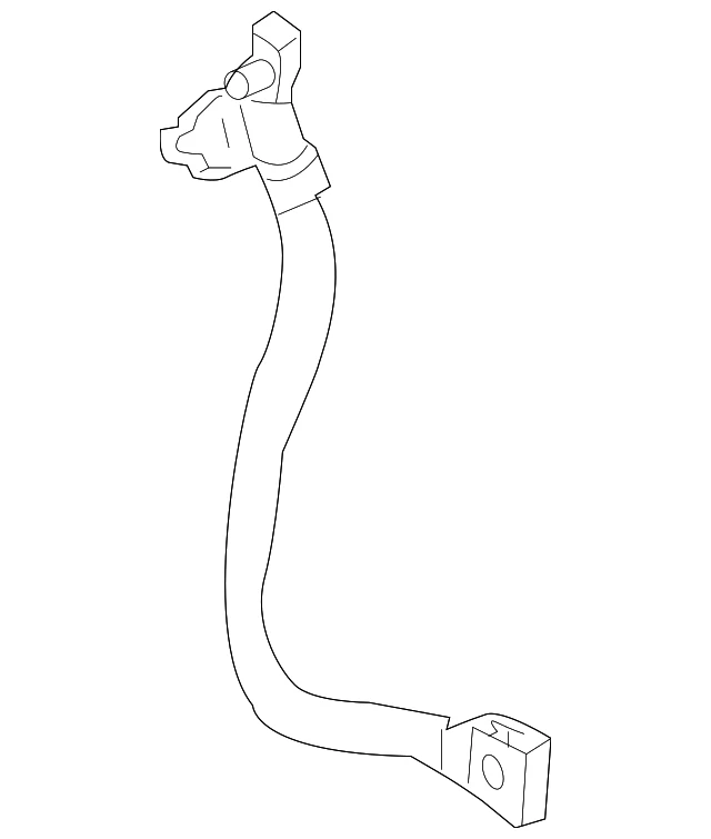 Manguera de freno original Ford 8G1Z-2A442-A Foto 3 de 4