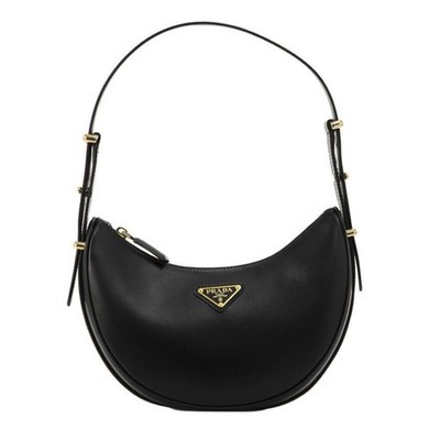 Prada Tasche Crossover / Hobo Triangle Logo schwarz 1BC194 F0002 54035302