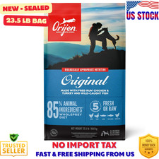 ORIJEN Grain Free High Protein Dry Dog Food Original Recipe 23.5lb Bag