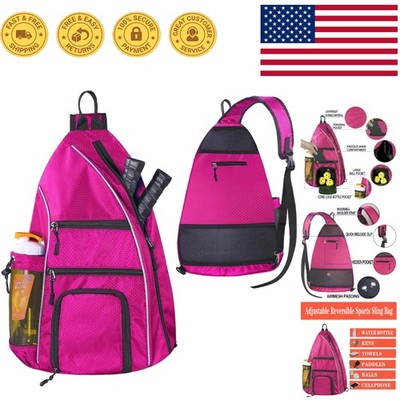 Compact Pickleball Storage Backpack with Multiple Compartments - 5L Capacity