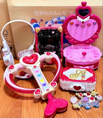 Glitter Force Doki Doki Pretty Cure PreCure Girls Toy 5p charm 11p set JAPAN