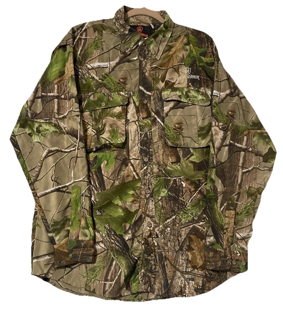 T-shirt De Chasse Game Winner – Realtree Xtra Camo – Homme XL – Manches Courtes