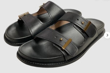 Cole Haan Women's Marisol Footbed Sandals Slip On - Black - NEW