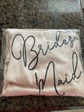 Satin Brides Maid Robe All Sizes Champagne Color