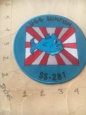 US NAVY USS Sunfish SS-281 Submarine Patch 8/8/25