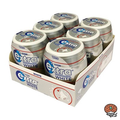Wrigley´s Extra Professional White Kaugummi 6x 70g à 50 Dragees