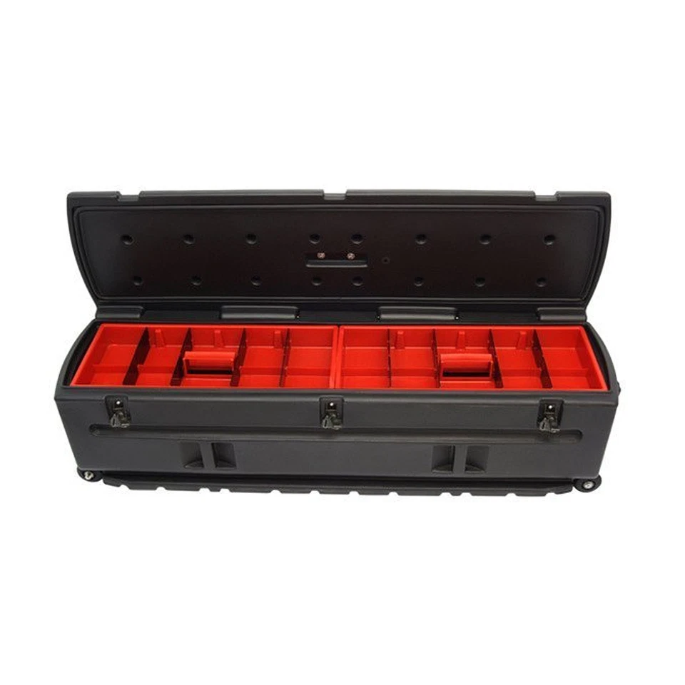 Du-Ha 70103 Black Tote Lockable All In One Storage Tool Box Gun Case w/ Roller - Image 4 of 4