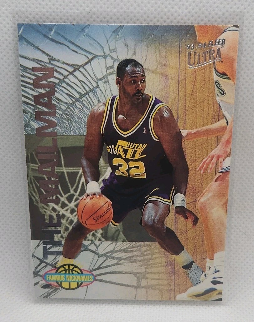 1993-94 Fleer Ultra - Famous Nicknames Karl Malone #9