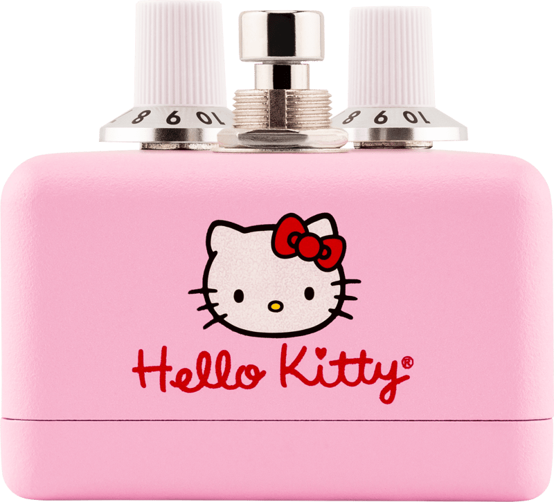 Fender x Hello Kitty Pink Fuzz Guitar Effects Pedal Limited