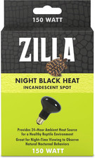 Incandescent Spot Bulb, for Nocturnal Reptile Species, Night Black