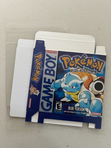 Pokemon Blue - Nintendo Game Boy GB - Box Only No Game