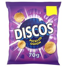 Discos Pickled Onion Crisps Pack of 16x70g