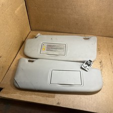 NISSAN QASHQAI J10  2008  PAIR OF SUNVISORS SUN VISORS GREY