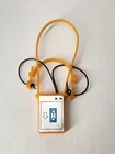 Vintage 1980s Mattel Barbie Walkman Cassette Player w/ Headphones Orange