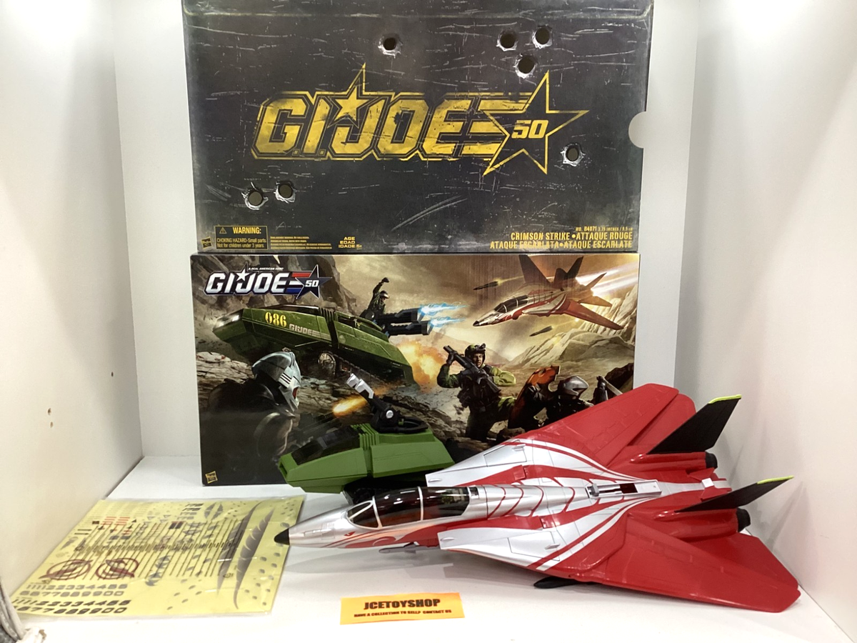 2015 HASBRO SDCC GI JOE COBRA SCYTHE JET FROM CRIMSON STRIKE
