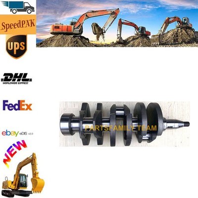 S3L Engine Crankshaft Fit For Mitsubishi S3L Caterpillar Digger Loader Generator