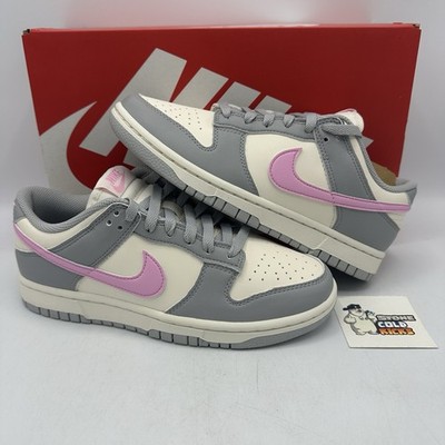 Nike Dunk Low Next Nature Light Smoke Grey/Pink Rise DD1873-002 Size 7.5W/6M