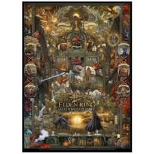 Elden Ring Shadow of the Erdtree Epic Fantasy Game Art Poster