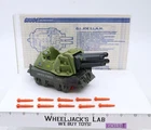 S.L.A.M. 100% Complete 1987 GI Joe ARAH Hasbro Vintage Action Figure Vehicle