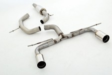 Friedrich Motorsport 76mm Duplex Auspuff Sportauspuff Anlage für Seat Leon 1P FR