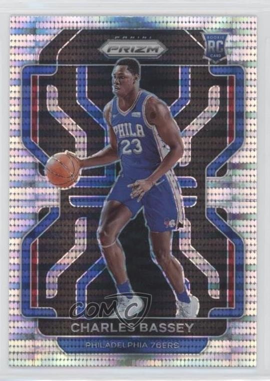 2021-22 Panini Prizm Pulsar Prizm Charles Bassey #304 Rookie RC
