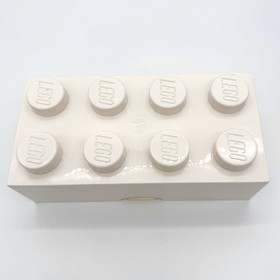 Lego Storage Set 4013/4023 Lunch box 2 x 4 Kids School Brick Box - Green