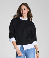 Limited time Offer SPANX AirEssentials  Crewneck - Very Black NEW WITH TAG