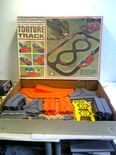 Ideal Motorific Alcan Highway Torture Track Slot Car Set Vintage 1965 in Box