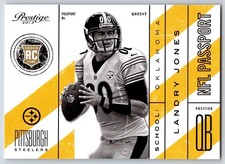 2013 Panini Prestige NFL Passport LANDRY JONES #28 Pittsburgh Steelers