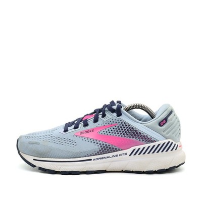 Brooks Damen Adrenaline GTS 22 Schuh Blau Pink Mesh ämpfung Laufschuh EU 38