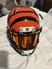 Jamarr Chase Authentic Signed Full Size Replica Helmet Beckett Witness