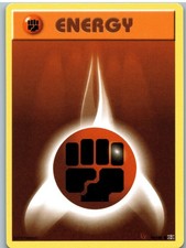 Fighting Energy 96/108 Common Evolutions Pokemon Near Mint