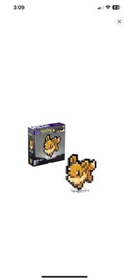 MEGA Pokémon Eevee Pixel Art Building Set 323 Pieces Interlocking Blocks
