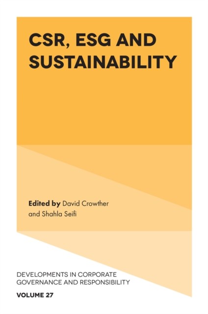 CSR, ESG and Sustainability (Hardback Book)