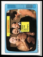 1985 Topps WWF Pro Wrestling Stars #65 George Steele / Gene Okerlund