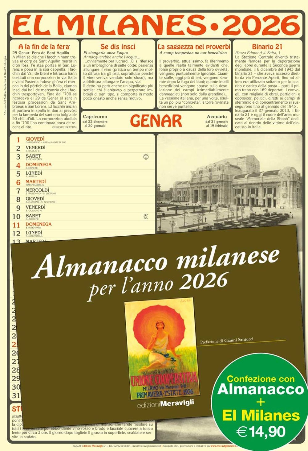 Libro - Milanes 2026 (El)  - Meravigli