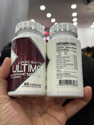 Luxxe White Ultima Glutathione + Collagen 1400mg (60capsules) | UK OFFICIAL  | eBay