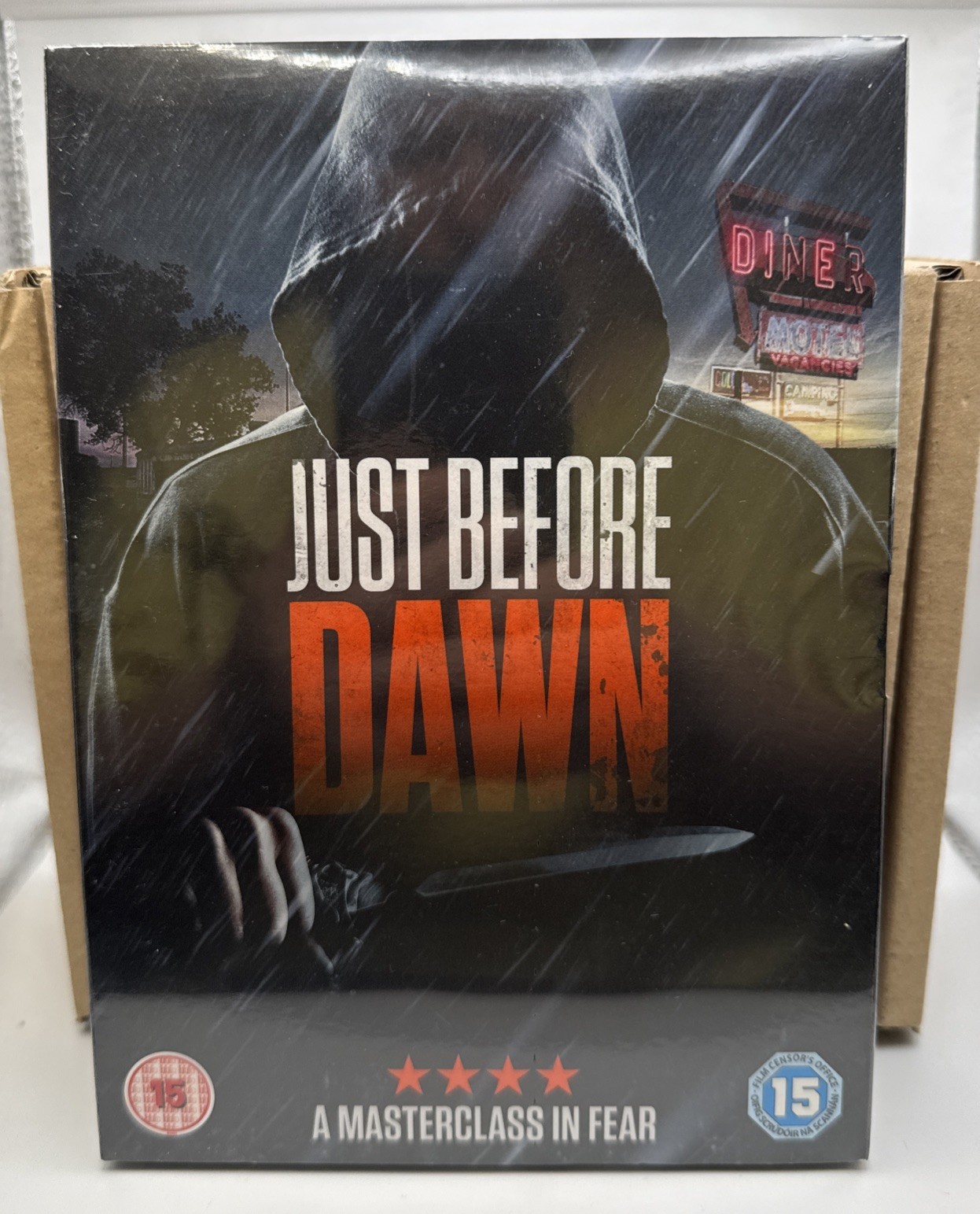 Just Before Dawn DVD Slipcover (2016) Horror Brand New & Sealed **FREE P&P**