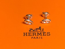 Hermes Farandol kolczyki ze srebra próby 925