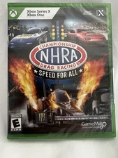 NHRA: Speed For All - Xbox One / Series X Drag Racing Brand New - Factory Sealed