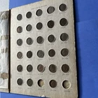 Indian Head Penny Set  36 Pennies In Antique Coin Album 1864-1909 Nice Cond-NR