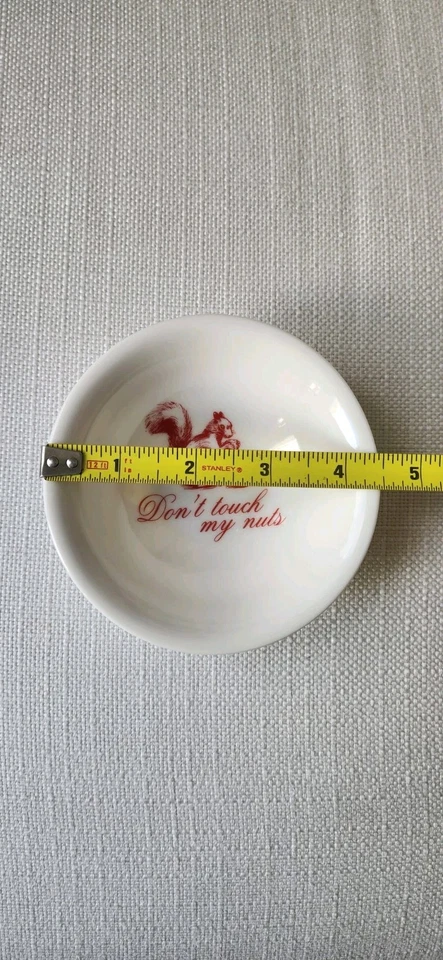 Jason Oronzo Small Nut Bowl. Squirrel, Humor, Bar, Snack. - Image 2 of 4