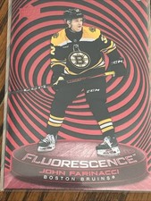 John Farinacci  2025-26 Upper Deck  Hockey Fluorescence Red F-44