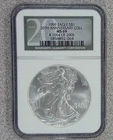 1999 BU American Silver Eagle NGC MS69 (064)
