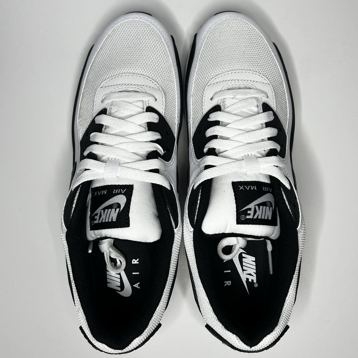 Nike Air Max 90 'Panda' Black White Sneakers, Size 9 BNIB CN8490