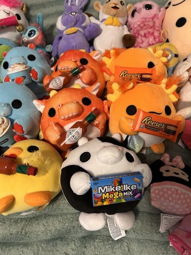 36 Plüschtiere Kuscheltiere Snackles Squishmallows Konvolut Sammlung Mini Micky - Bild 4 von 7